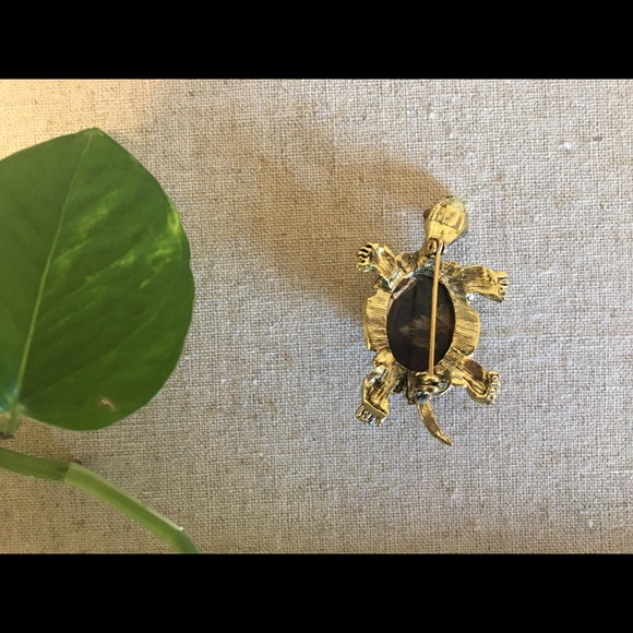 Turtle brooch - Picture 2 of 2